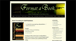 Desktop Screenshot of formatabook.com